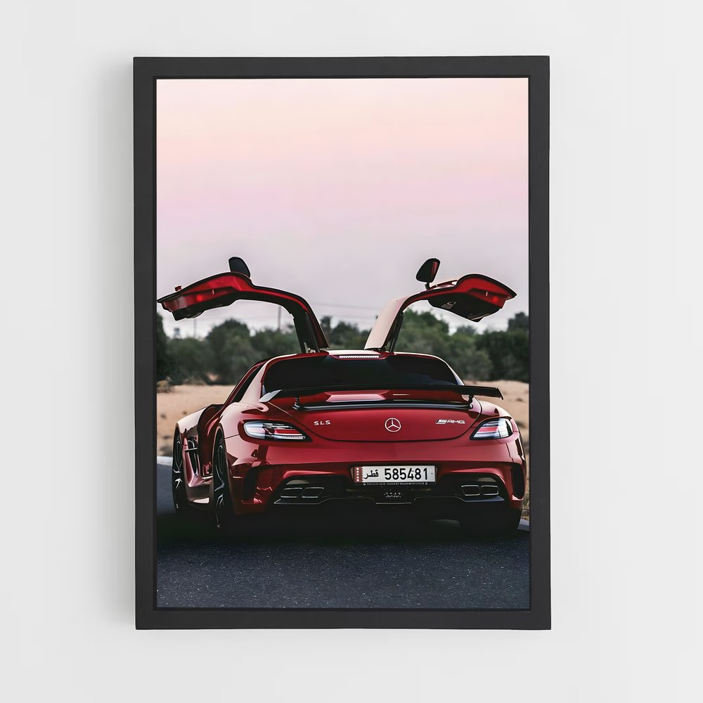 Poster AMG Inferno – affiche Mercedes (vue 2)